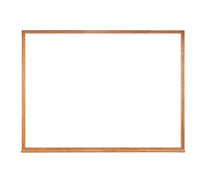 M2 Non-Magnetic Whiteboard - Wood Frame - Ghent