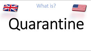 What Is Quarantine Word Definition Meaning English American Youtube