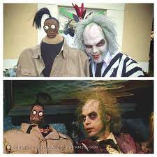 My husband and i decided to dress up as beetlejuice characters for halloween this year. Beetlejuice Shrunken Head Man Costume Beetlejuice Beetlejuice Halloween Mens Costumes