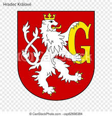 Isolated czech republic architecture on white background. Emblem Of City Of Czech Republic Emblem Of Hradec Kralove City Of Czech Republic Vector Illustration Canstock
