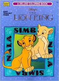 Lions are considered to be the king of the jungle due to their size, strength and numbers and because they don't fear any other animal. Disney S The Lion King The Deluxe Coloring Book 9780307055880 Amazon Com Books