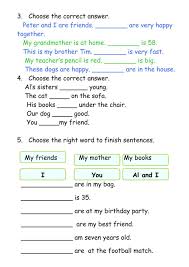 Verb To Be Interactive And Downloadable Worksheet You Can Do The Exercises Online Or Do Personal Pronouns English Worksheets For Kids English Grammar For Kids