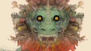 Gouden Penseel Voor Prentenboek Fabeldieren Illustratie Prentenboeken Penselen
