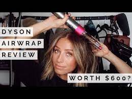 dyson airwrap review tutorial is it worth 600 youtube beach waves for short hair dyson hair dryer short hair waves