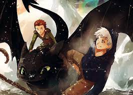Oh Dreamworks Anime Jack Frost Hiccup Jack