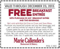 Marie Callenders Deal Callender