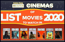 Check out the full list below List Of Movies To Watch In 2020 By Customessaymeister