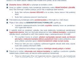 V česku je test na covid, který si může udělat každý sám. Co Delat Kdyz Odpovedi Na Nejcastejsi Dotazy K Onemocneni Covid 19 Mesto Horni Plana