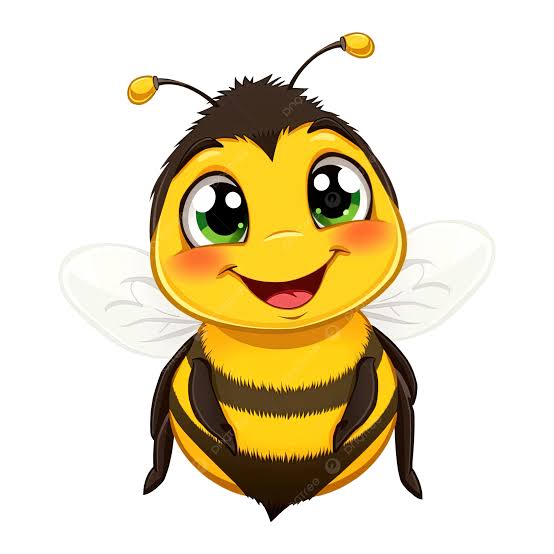 Uśmiechnięta Ilustracja żółtej I Czarnej Pszczół Dla Projektów Dzieci, żółta I Czarna Pszczoła, Pszczoła Clipart, Pszczoła Obraz PNG i kliparty do pobrania za darmo
