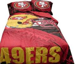 ··· 3d style blossom yellow rose printed microfiber 3pcs bedding sets. Nfl Football San Francisco 49ers Logo 5 Piece Comforter Pillowcase Fitted Flat Sheet Bed In A Bag San Francisco 49ers Logo Comforters Queen Comforter Sets