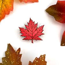 maple leaf pin