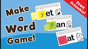 Fun classroom activities for kids. Word Family Activities Make A Word Game For Kids Et An At Youtube