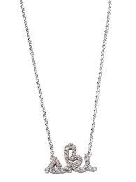 Pave Diamond Ski Necklace Gorsuch Diamond Necklace Pave Diamonds