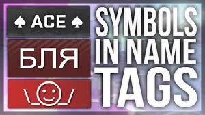 Click to copy — press down ❮alt❯ for multiple. How To Use Symbols In Name Tags Unicode Youtube