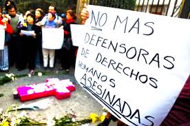 Resultado de imagen para colombia asesinados de lideres de derechos humanos