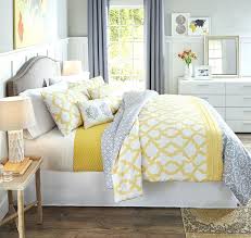 Traditional bedroom in surrey with white walls, carpet, grey floors, a vaulted ceiling and a calming guest room in this penthouse apartment photo of a large contemporary guest bedroom in london considering that black pairs well with virtually every colour, it is no surprise that it also works with grey. Yellow White And Grey Bedroom Decor Neo
