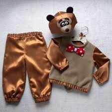 новогодний костюм для мальчика 1 5 года своими руками Mishka Kostyum Novogodnij Karnavalnyj Dlya Malchika Buryj Medved Misha Karnavalnye Kostyumy Scenicheskie Naryady Detskie Kostyumy