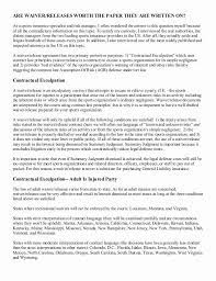 Personal Injury Waiver Form Inspirational Are Waiver Release Forms Worth The Paper They Are Writt Job Application Template Chore Chart Template Personal Injury