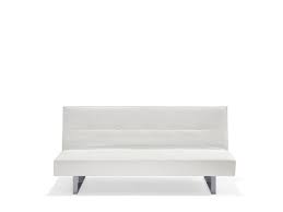 Here's a gallery featuring 48 beautiful and diverse living rooms with. Faux Leather Sofa Bed White Derby Beliani Co Uk