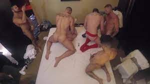 Massive Orgy in a Hotel Room with Muscle Jocks and Twinks watch online