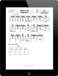 pdf cd plus how to the use the drum chart builder software program