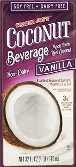 Trader Joe S Coconut Milk Beverage Vanilla Grocery Gourmet Food Amazon Com