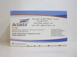 • aclasta should be used with caution when concomitantly used with other medicinal products that measurement of serum calcium before infusion of aclasta is recommended for patients with paget´s. Aclasta 5 Mg 1 Vial 100 Ml ØµÙŠØ¯Ù„ÙŠØ© Ø³ÙŠÙ Ø§ÙˆÙ† Ù„Ø§ÙŠÙ† Ø§Ø·Ù„Ø¨ Ø¯ÙˆØ§Ø¡