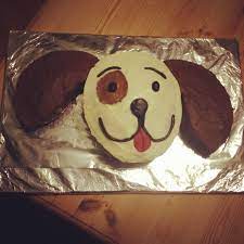 Birthday Cake Chocolate Vanilla Homemade Puppy Dog Children S Kids Party Puppy Birthday Cakes Dog Birthday Cake Dog Birthday Cake Recipe