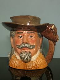 BUFFALO BILL D6735 Royal Doulton Toby Jug MINT : Wild West Collection