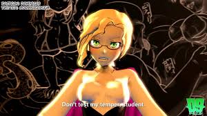 Glynda Goodwitch gets Mating Pressed by Student