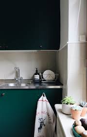 A Dark Green Ikea Kitchen Makeover The Gem Picker Ikea Kitchen Ikea Kitchen Planning Rental Kitchen