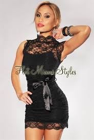 Black Mesh Accent Paneled Bandage Dress Black Lace Cocktail Dress Cocktail Dress Lace Cocktail Dresses With Sleeves