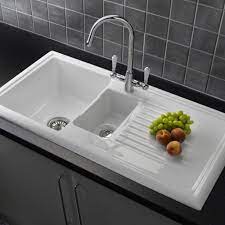 Available for 5 easy payments. Amelia Leuchs Black Ceramic Kitchen Sinks Ukfcu Olbh Address Franke Urban 1 5 Bowl Inset Granite Composite Black Kitchen Sink Howdens An Undermount Sink Will Create A