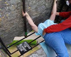 Kissing Blarney Stone Kissing The Blarney Stone Castles In Ireland