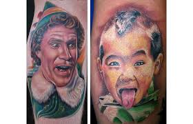 Will Ferrell in Elf and Maddox Pitt-Jolie tattoos - elf-maddox_1392349i