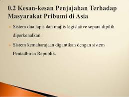 Tidak lama setelah kepergian gubernur jenderal daendels dari indonesia, jawa diduduki oleh inggris dalam tahun 1811. Kesan Penjajahan Barat Dan Jepun Di Malaysia Pentadbiran Ekonomi Cute766