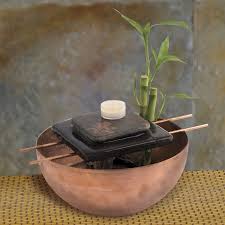 Indoor Water Features Asian Candle Zen Fountain Gaiam Indoor Fountain Indoor Water Features Tabletop Fountain