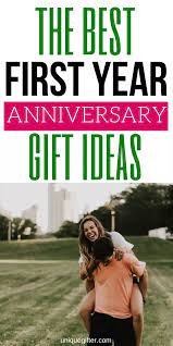 First Year Anniversary Gift Ideas Unique Gifter One Year Anniversary Gifts Year Anniversary Gifts First Wedding Anniversary Gift