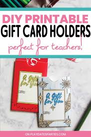 Maybe you would like to learn more about one of these? Diy Gift Card Holder Plus Gifts Teachers Actually Want