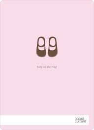 Baby's Got a New Pair of Shoes Baby Shower Invitations | Paper Culture