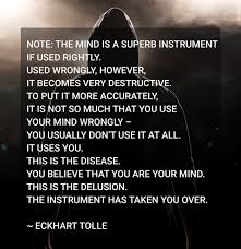 The primary cause of unhappiness is never the situation but your thoughts about it.. Eckhart Tolle The Power Of Now Quotes Download Images