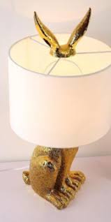 • linen shade in white. Modern Gold Rabbit Table Lamp Bedside Lamps Art Table Lamp à¤Ÿ à¤¬à¤² à¤² à¤® à¤ª In Ezra Street Area Kolkata Khadiza Electricals Id 22272771630