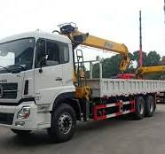 Dongfeng 10 Tons Telescopic Boom Truck Mounted Crane 10 Ton ...