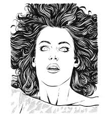 31 Days of Halloween Christian Bear Head Midsommar Ink Drawing — JEREMY HAUN