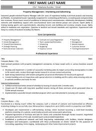Typical resume samples for this job highlight duties such as making sure safety guidelines are respected, keeping the property in. Property Management Resume Sample Template