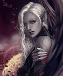 Pin By Diego Gama On Drow Dark Elves Under Elves Dark Elf Character Portraits Elves Fantasy