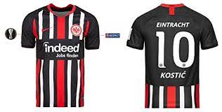 Doch das ist nicht die einzige rückennummer, die bei eintracht frankfurt für aufsehen sorgte. Eintracht Frankfurt Trikot Herren 2019 2020 Home Uel Kostic 10 L Deine Fussballwelt