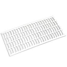 Amerimax Home Products 5 Ft White Vinyl Leaf Guard Contemporary T0402 Leaf Guard White Vinyl Gutter Protection