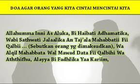 Banyak pria bertanya apa saja yang disukai oleh wanita. Doa Agar Orang Yang Disukai Dan Disayangi Mencintai Kita