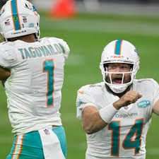 14, 2021, at soldier field in chicago. The Dolphins Tua Tagovailoa Ryan Fitzpatrick Conundrum Just Won T Go Away The Ringer